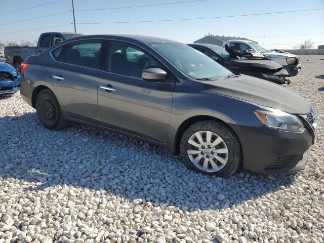 3N1AB7AP4KY280536 - 2019 NISSAN SENTRA S GRAY photo 4