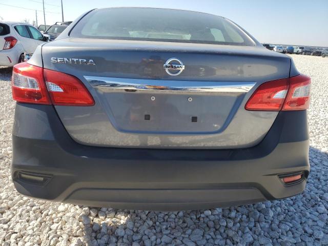 3N1AB7AP4KY280536 - 2019 NISSAN SENTRA S GRAY photo 6