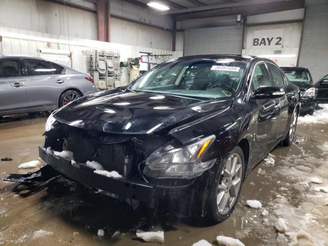 1N4AA5AP1BC813283 - 2011 NISSAN MAXIMA S BLACK photo 1