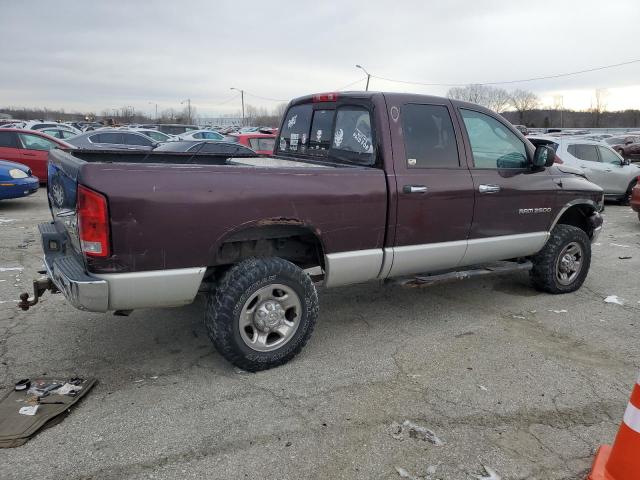 3D7KU28D14G160380 - 2004 DODGE RAM 2500 ST PURPLE photo 3