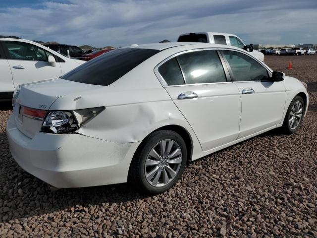 1HGCP3F81BA023891 - 2011 HONDA ACCORD EXL WHITE photo 3