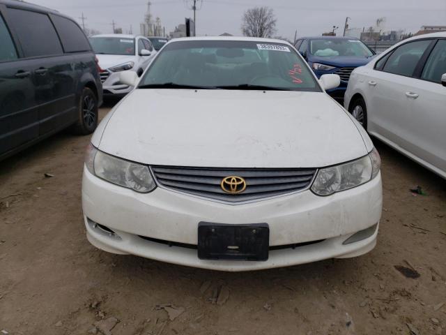 2T1CF28P33C608422 - 2003 TOYOTA CAMRY SOLA SE WHITE photo 5