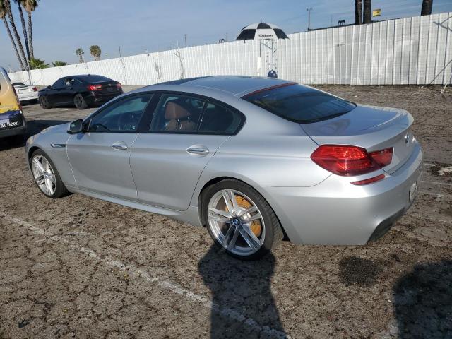 WBA6B2C55ED129727 - 2014 BMW 650 I GRAN COUPE SILVER photo 2