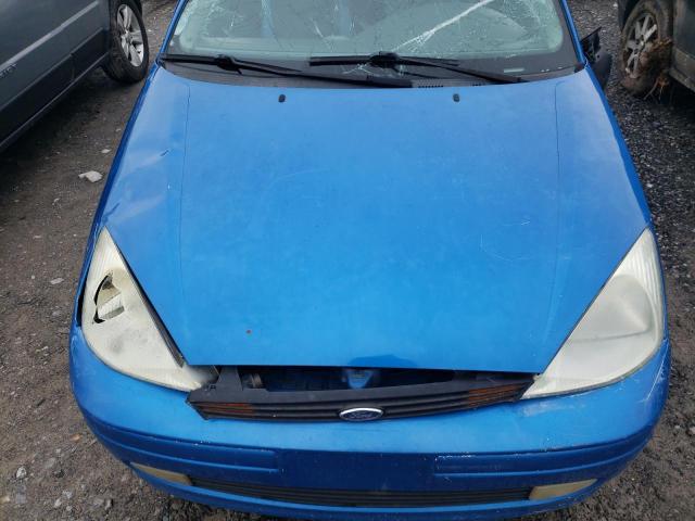 3FAFP31381R243787 - 2001 FORD FOCUS ZX3 BLUE photo 11