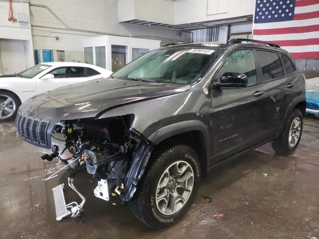 1C4PJMBX4ND510509 - 2022 JEEP CHEROKEE TRAILHAWK GRAY photo 1