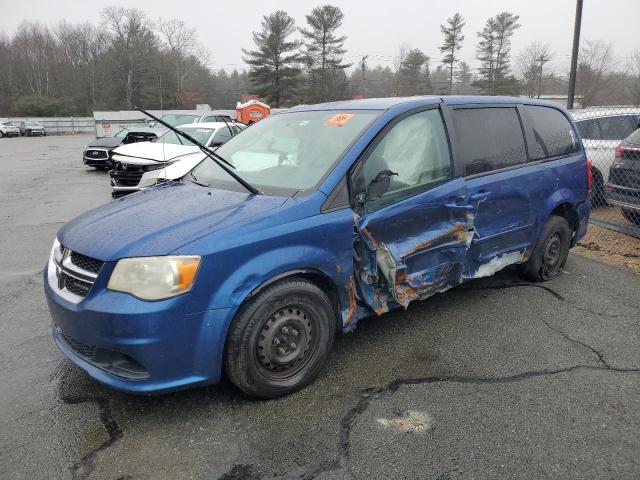 2D4RN4DG3BR724283 - 2011 DODGE GRAND CARA EXPRESS BLUE photo 1