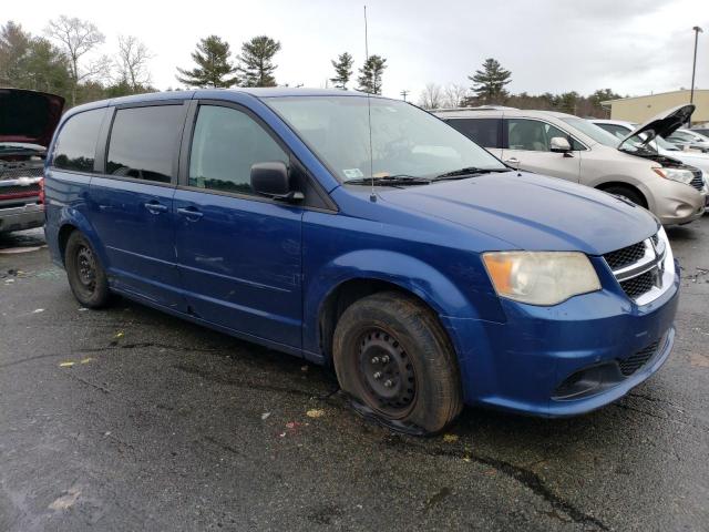 2D4RN4DG3BR724283 - 2011 DODGE GRAND CARA EXPRESS BLUE photo 4