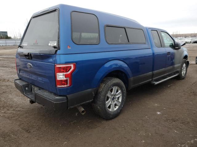 1FTFX1C56JKE98410 - 2018 FORD F150 SUPER CAB BLUE photo 3