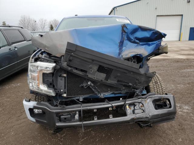 1FTFX1C56JKE98410 - 2018 FORD F150 SUPER CAB BLUE photo 5