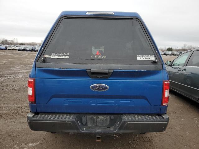 1FTFX1C56JKE98410 - 2018 FORD F150 SUPER CAB BLUE photo 6