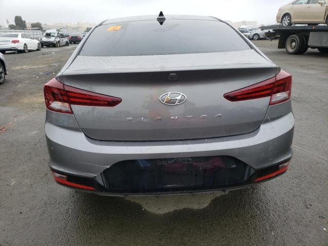 5NPD84LF0LH542143 - 2020 HYUNDAI ELANTRA SEL GRAY photo 6