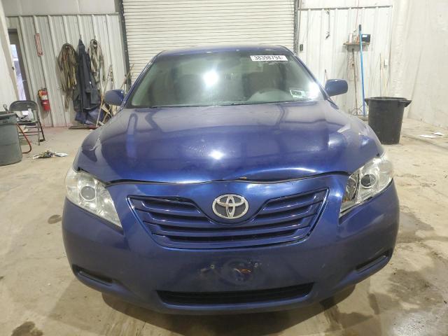 4T1BE46K57U086253 - 2007 TOYOTA CAMRY CE BLUE photo 5