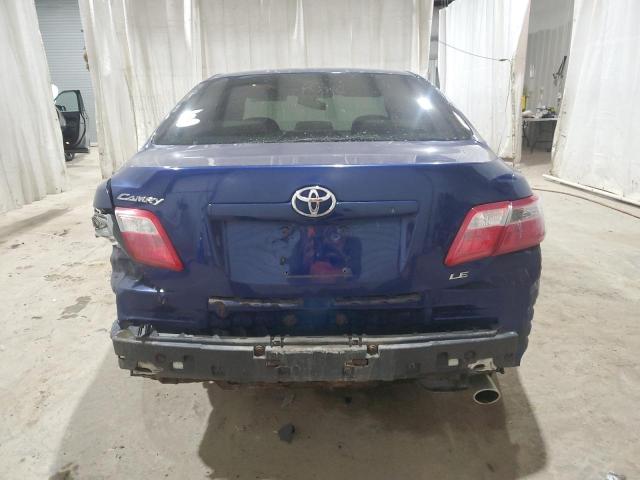 4T1BE46K57U086253 - 2007 TOYOTA CAMRY CE BLUE photo 6