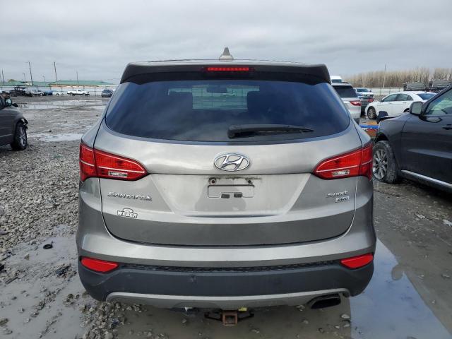 5XYZTDLB6GG372627 - 2016 HYUNDAI SANTA FE S GRAY photo 6