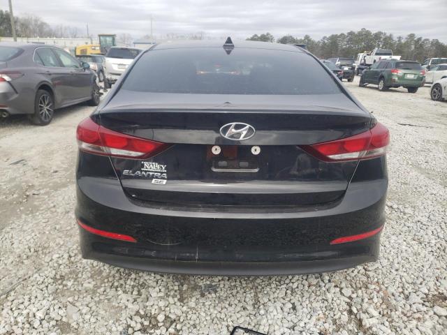 5NPD74LF2JH400327 - 2018 HYUNDAI ELANTRA SE BLACK photo 6