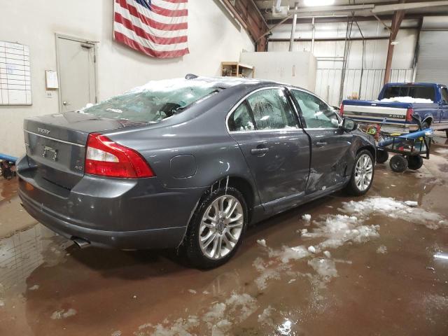 YV1AH992781069676 - 2008 VOLVO S80 T6 TURBO GRAY photo 3