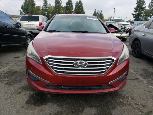 5NPE24AFXFH243143 - 2015 HYUNDAI SONATA SE RED photo 5