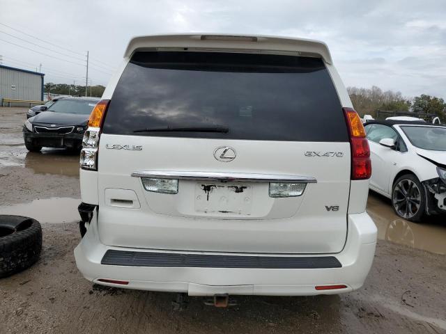 JTJBT20X540038898 - 2004 LEXUS GX 470 WHITE photo 6