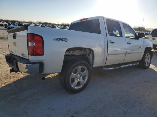 3GCPKSE71CG158096 - 2012 CHEVROLET SILVERADO K1500 LT WHITE photo 3