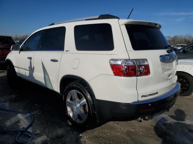 1GKLRMED9AJ133734 - 2010 GMC ACADIA SLT-1 WHITE photo 2