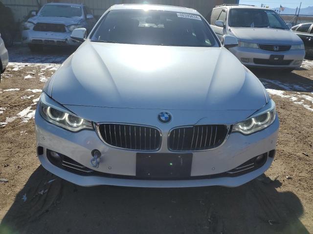 WBA4B3C56FD670333 - 2015 BMW 435 XI GRAN COUPE WHITE photo 5