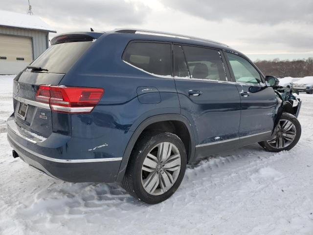 1V2MR2CA2KC566541 - 2019 VOLKSWAGEN ATLAS SEL BLUE photo 3