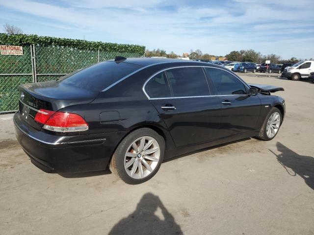 WBAHN83597DT76884 - 2007 BMW 750 BLACK photo 3