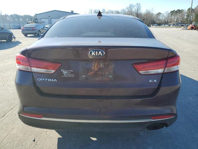 5XXGU4L39GG113311 - 2016 KIA OPTIMA EX BURGUNDY photo 6