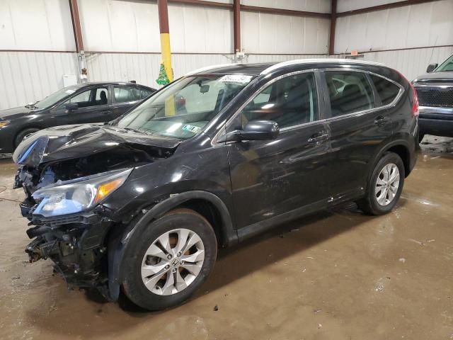 2HKRM4H70EH696647 - 2014 HONDA CR-V EXL BLACK photo 1