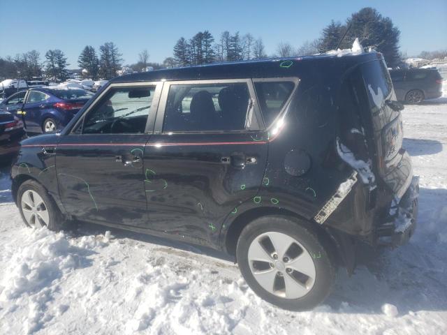 KNDJN2A26G7283636 - 2016 KIA SOUL BLACK photo 2