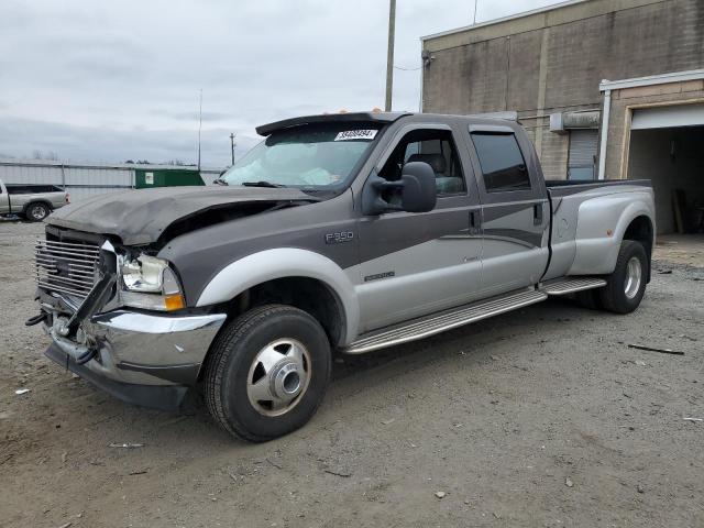 1FTWW33F72EC82086 - 2002 FORD F350 SUPER DUTY GRAY photo 1