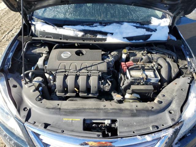 3N1AB7AP0DL653670 - 2013 NISSAN SENTRA S BLUE photo 11