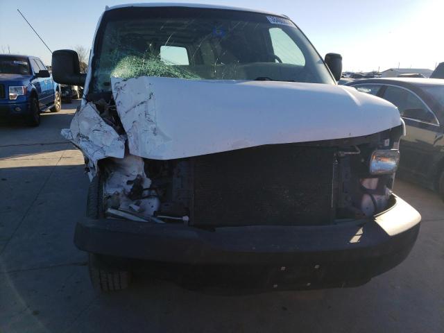 1GCSGAFX4D1120057 - 2013 CHEVROLET EXPRESS G1 WHITE photo 5