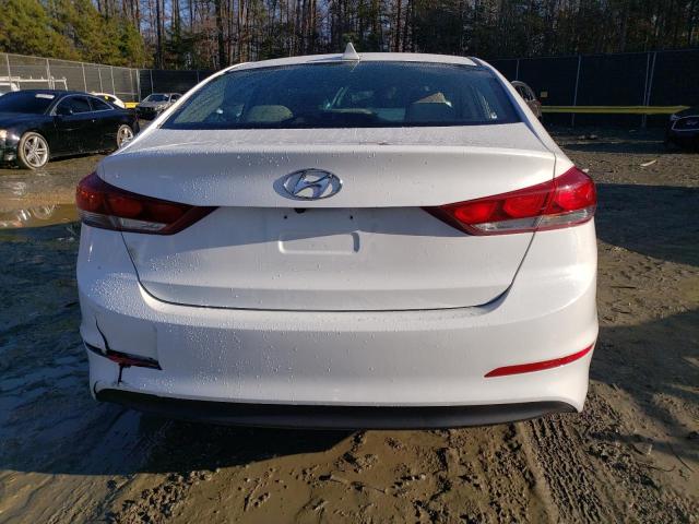 5NPD74LF9JH392176 - 2018 HYUNDAI ELANTRA SE WHITE photo 6