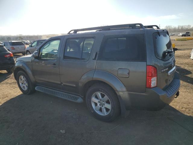 5N1AR18B68C643786 - 2008 NISSAN PATHFINDER S CHARCOAL photo 2