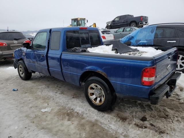 1FTYR14U67PA07421 - 2007 FORD RANGER SUPER CAB BLUE photo 2