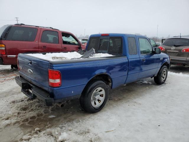 1FTYR14U67PA07421 - 2007 FORD RANGER SUPER CAB BLUE photo 3