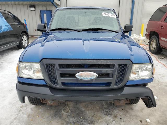 1FTYR14U67PA07421 - 2007 FORD RANGER SUPER CAB BLUE photo 5