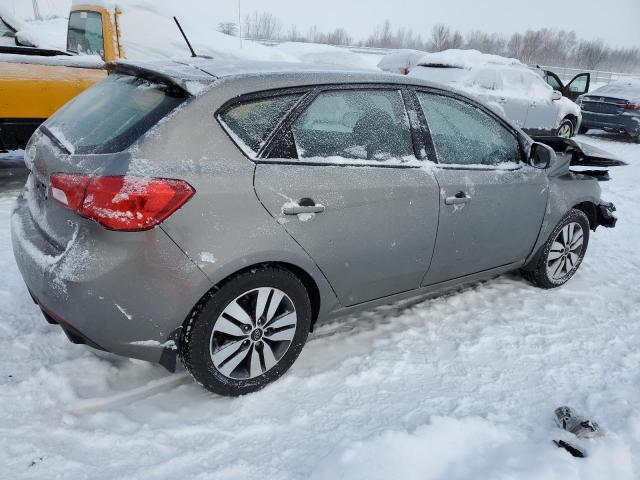 KNAFU5A21D5672022 - 2013 KIA FORTE EX GRAY photo 3