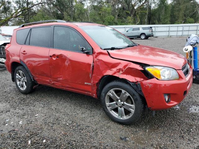 2T3WK4DV6BW010192 - 2011 TOYOTA RAV4 SPORT RED photo 4