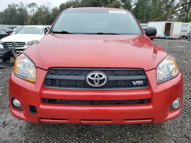 2T3WK4DV6BW010192 - 2011 TOYOTA RAV4 SPORT RED photo 5