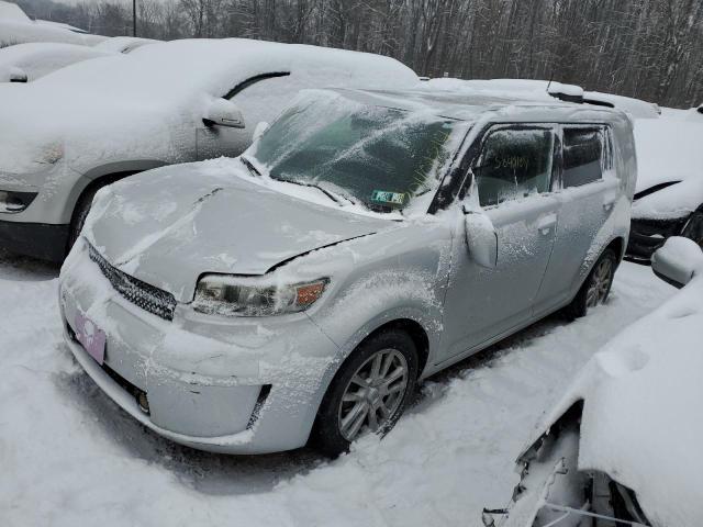 JTLKE50E081037675 - 2008 TOYOTA SCION XB SILVER photo 1