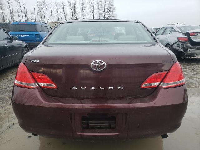 4T1BK36B06U148126 - 2006 TOYOTA AVALON XL BURGUNDY photo 6