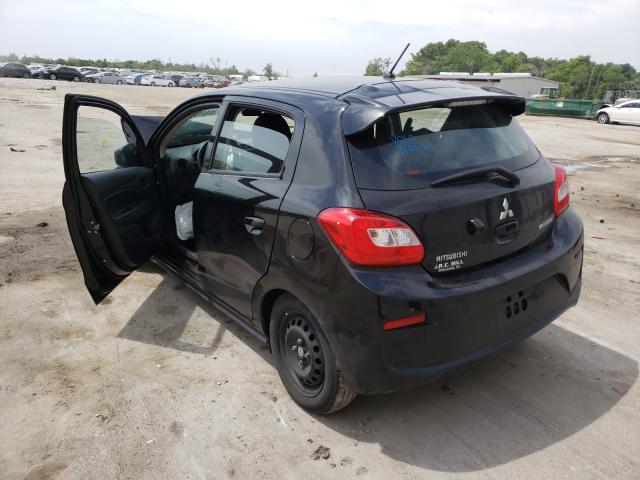 ML32A3HJ7JH014567 - 2018 MITSUBISHI MIRAGE ES BLACK photo 3