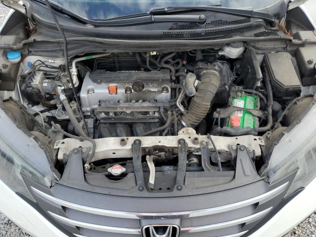 5J6RM3H76EL012622 - 2014 HONDA CR-V EXL WHITE photo 11