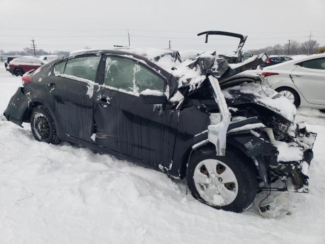 3KPFK4A72JE203858 - 2018 KIA FORTE LX BLACK photo 4