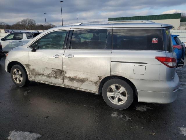 JN8AE2KP7H9169178 - 2017 NISSAN QUEST S SILVER photo 2