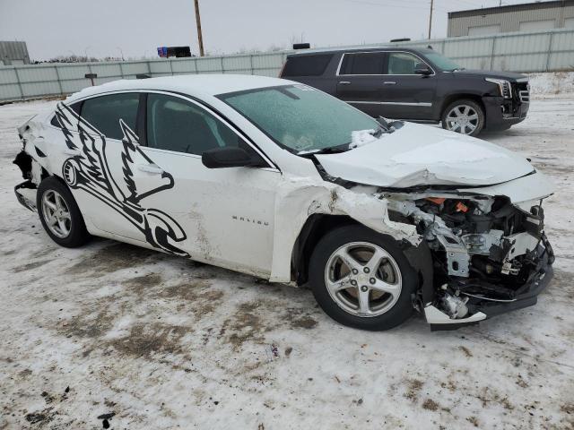 1G1ZB5ST0JF157993 - 2018 CHEVROLET MALIBU LS WHITE photo 4