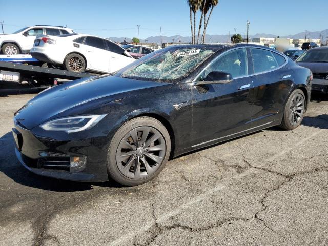 5YJSA1E21LF364360 - 2020 TESLA MODEL S Սև լուսանկար 1