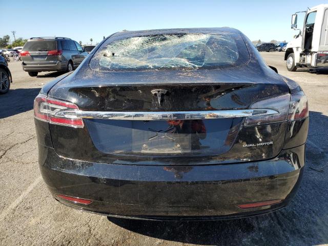 5YJSA1E21LF364360 - 2020 TESLA MODEL S Սև լուսանկար 6
